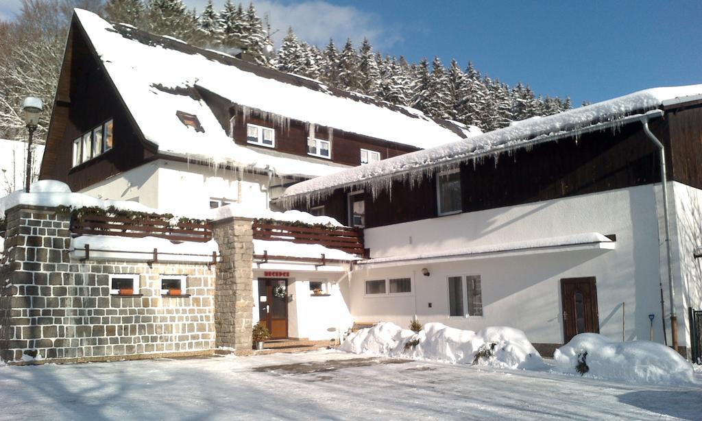 Penzion Bobesova Bouda Železná Ruda Buitenkant foto